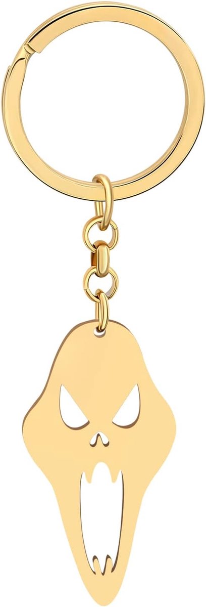 Rvs Schedel Sleutelhanger Ghost Pompoen Sleutelhanger Festival Sieraden Geschenken Voor Vrouwen Meisjes Charms