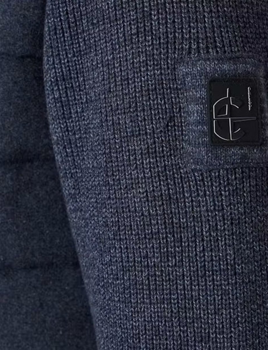 Casa Moda vest donkerblauw