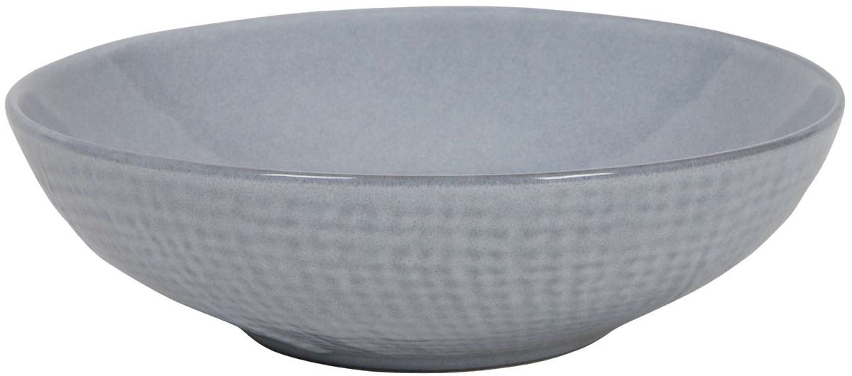 Cookinglife Diepe Borden / Pastaborden Linen Grijs ø 18 cm – 6 stuks