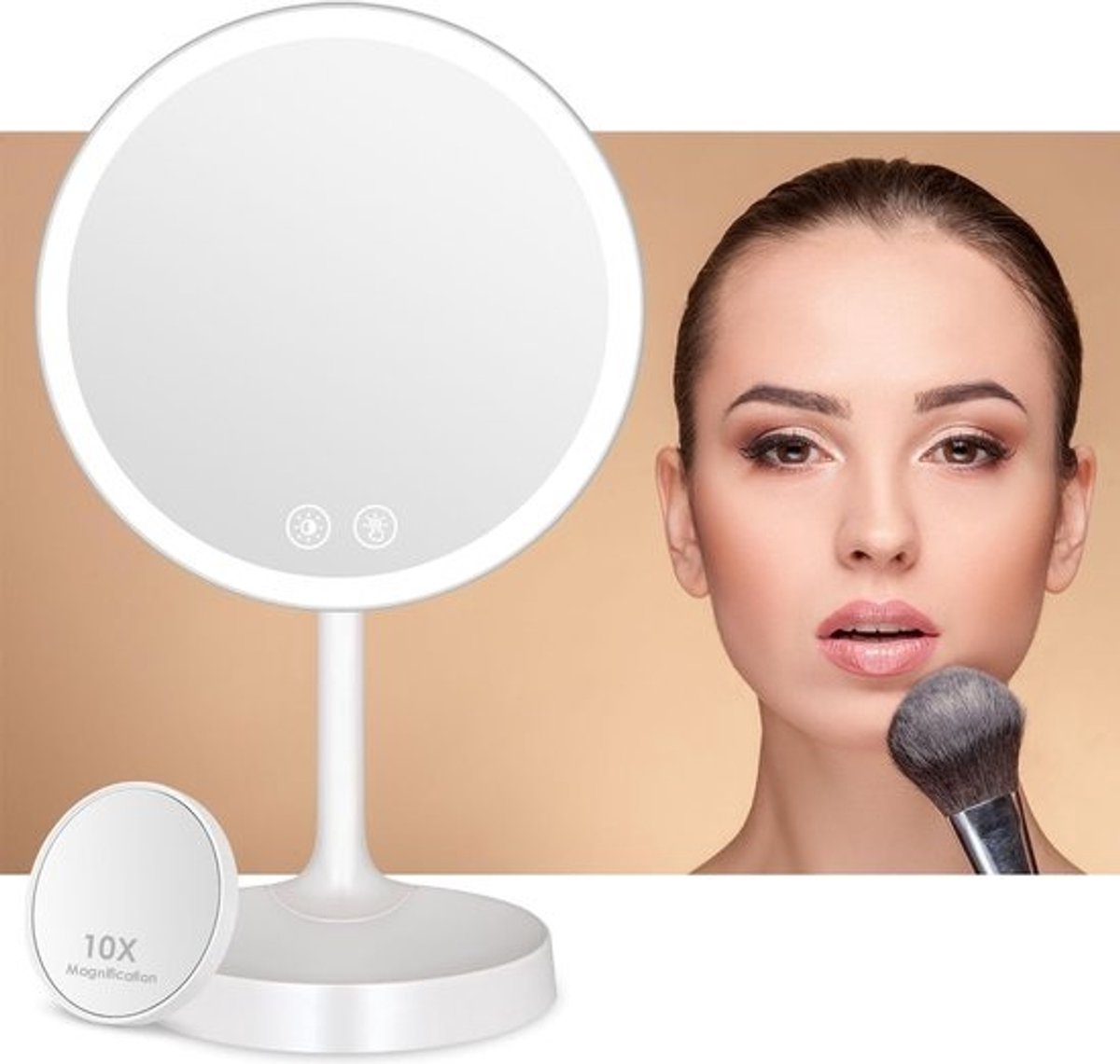 Luxe make up spiegel - make up mirror - mirror