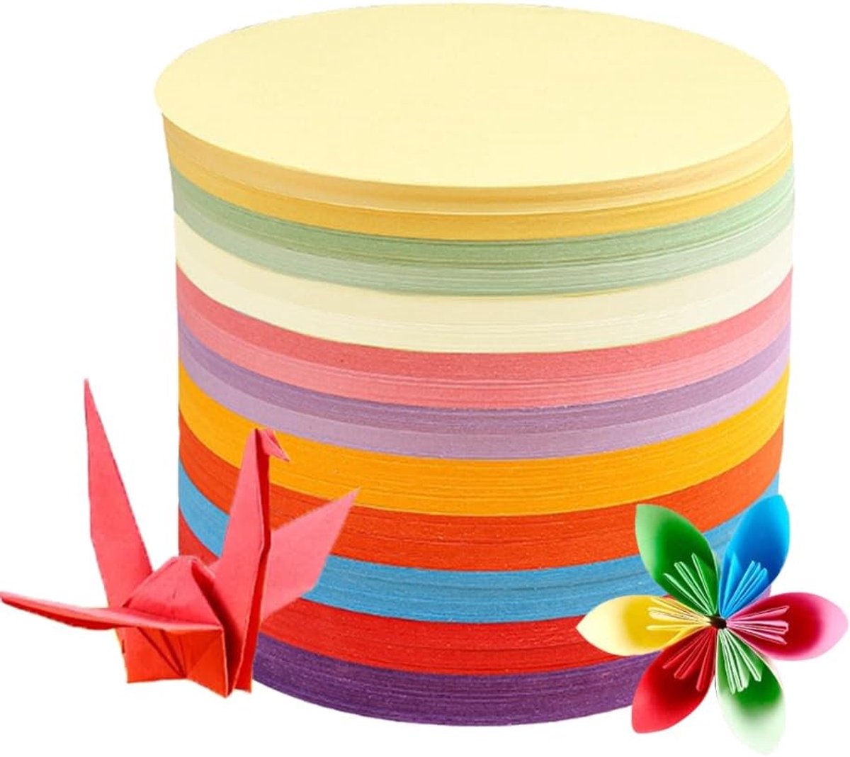 500 stuks moderatiekaarten, ronde set, 15 cm, moderatiekaarten, rond, metaplankaarten, 10 kleuren, indexkaarten, lerarenbenodigdheden, kleurrijk voor presentatie en lezing