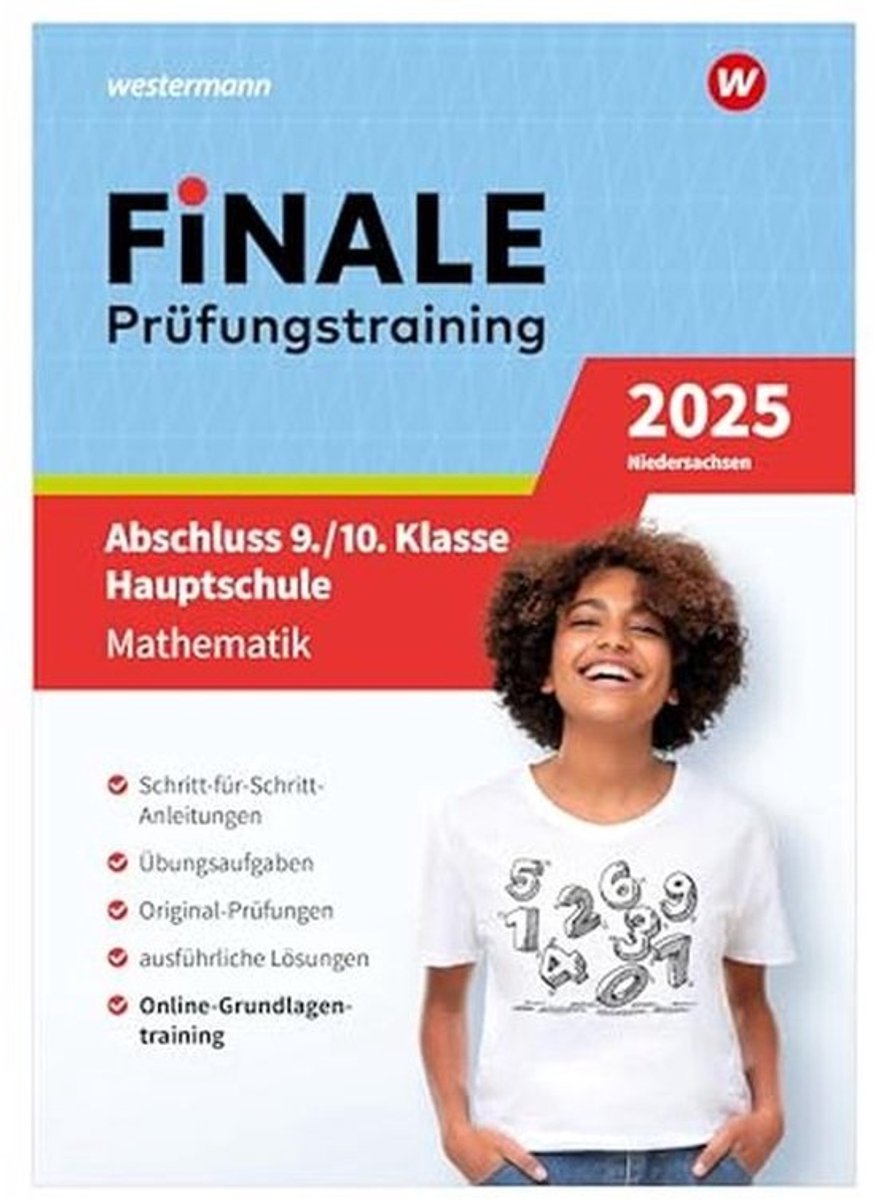 Mathematik Prüfungstraining Hauptschule Niedersachsen 9./10. Klasse Arbeitsbuch 2025