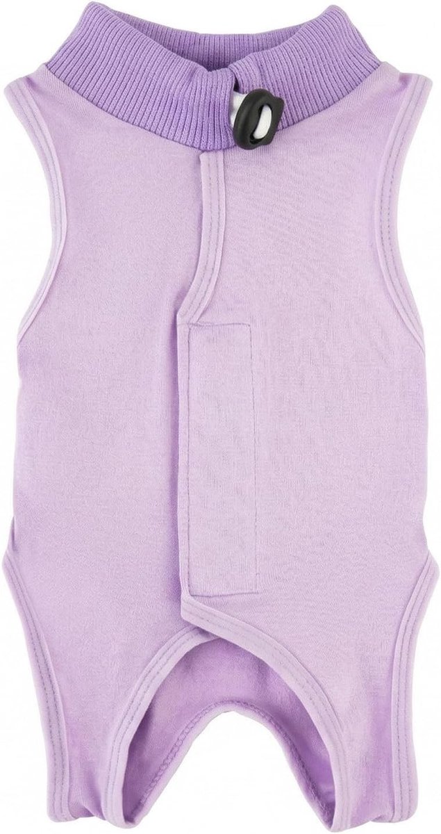 Herstelpak voor katten na operatie en castratie, paars kattenbody voor comfort en bescherming, ideaal voor ontspanning en verzorging