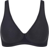 Sloggi Basic+ Soft Bra Dames Beha - ZWART