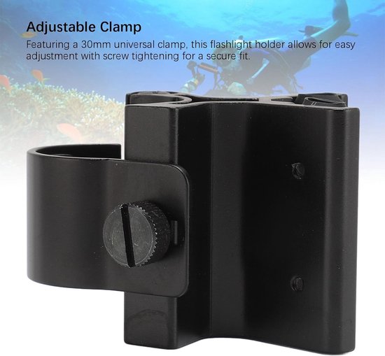 30mm Magnetische Zaklamp Houder met Antislip Bevestiging, Snelle Installatie en Duurzaam Aluminium Ontwerp — afbeelding 3