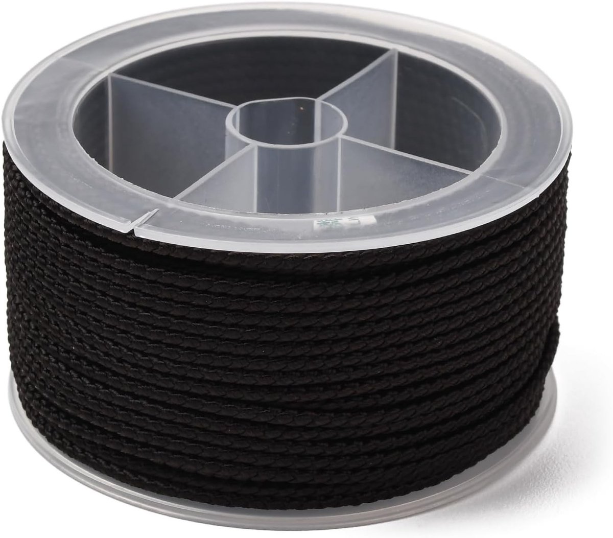 Polyester Macrame Touw 2mm - 21 Yard Bruin Katoen Draad voor Haken, Cadeauverpakking en Wanddecoratie