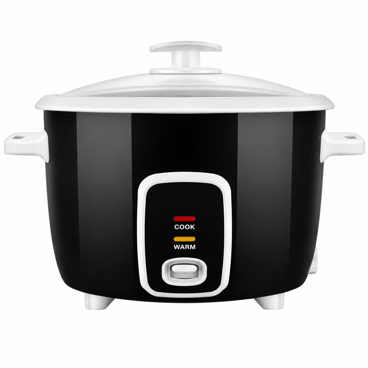 Rijstkoker - Rijst Koker - 3 Liter - met Cool Touch handgrepen - Rice Cooker - Zwart
