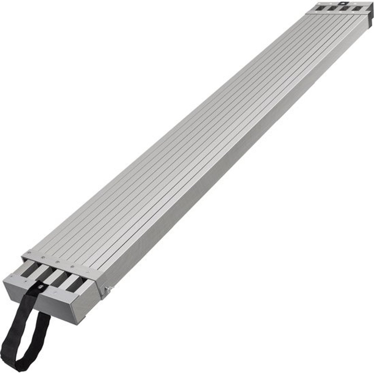 Plank - Steigerplank - Steiger Aluminium Plank - Telescopische Steigerplank - Staging Plank - 9-15 ft - 500lbs Capaciteit - 12,5 inch Breedte - Aluminium Plank