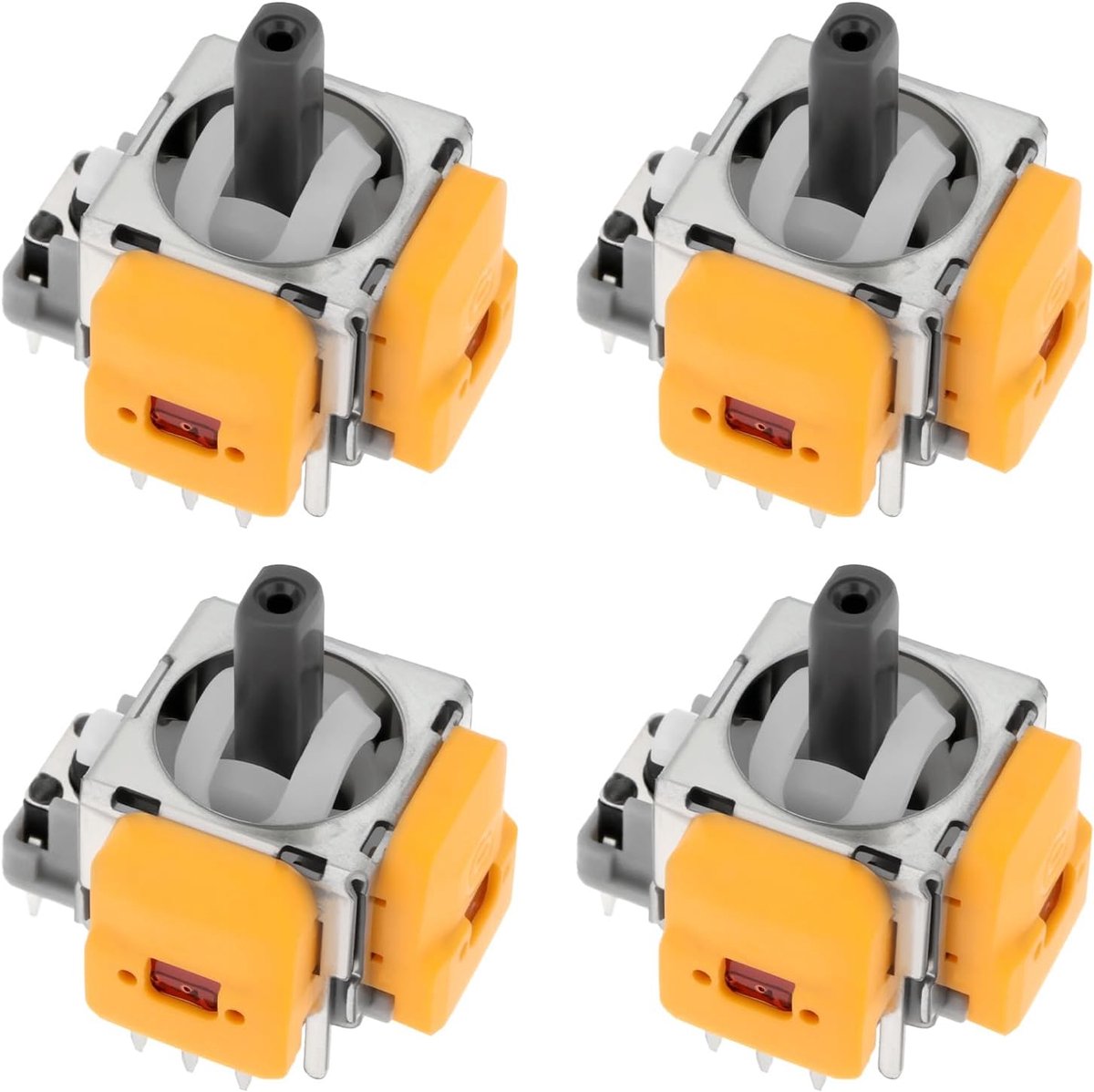 4 stks Game Console Hall Effect Joystick Vervanging Compatibel met PlayStation 5 Controller 3D Analoge Sensor Wiel Vinger Hendel Module