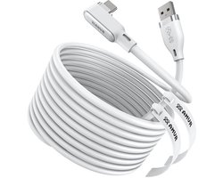 VR Link Kabel 5 Meter USB 3.0 voor Meta Quest 3/2/Pro en Pico 4 - Snelle PC VR Gegevensoverdracht