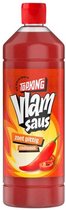 Topking Vlammensaus pikante saus - Fles 1 liter