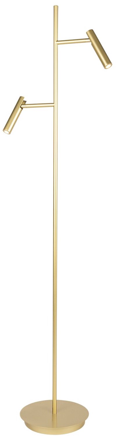 Atmooz Savage Vloerlamp – 52 x 33 x H152 cm – Antique brass – Staande lamp – Sfeervolle vloerlamp woonkamer