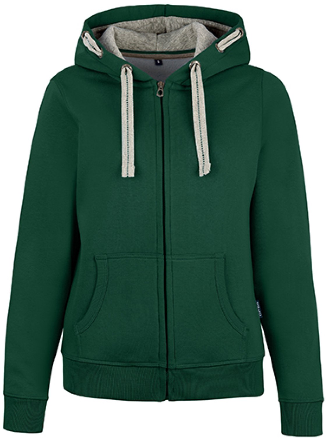 HRM Women´s Hooded Jacket Bottle 3XL Groen