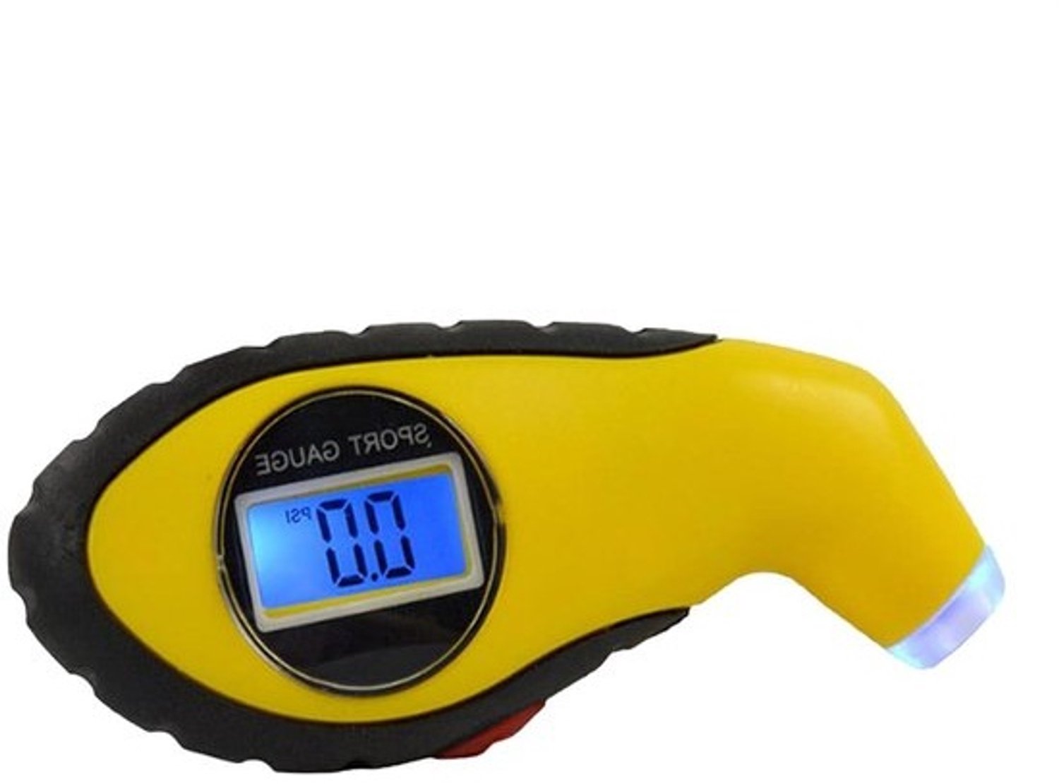 Digitale bandenspanningsmeter - Luchtdrukmeter - Voertuigonderhoud - Verlicht LCD-scherm - 0-150 PSI - Zwart
