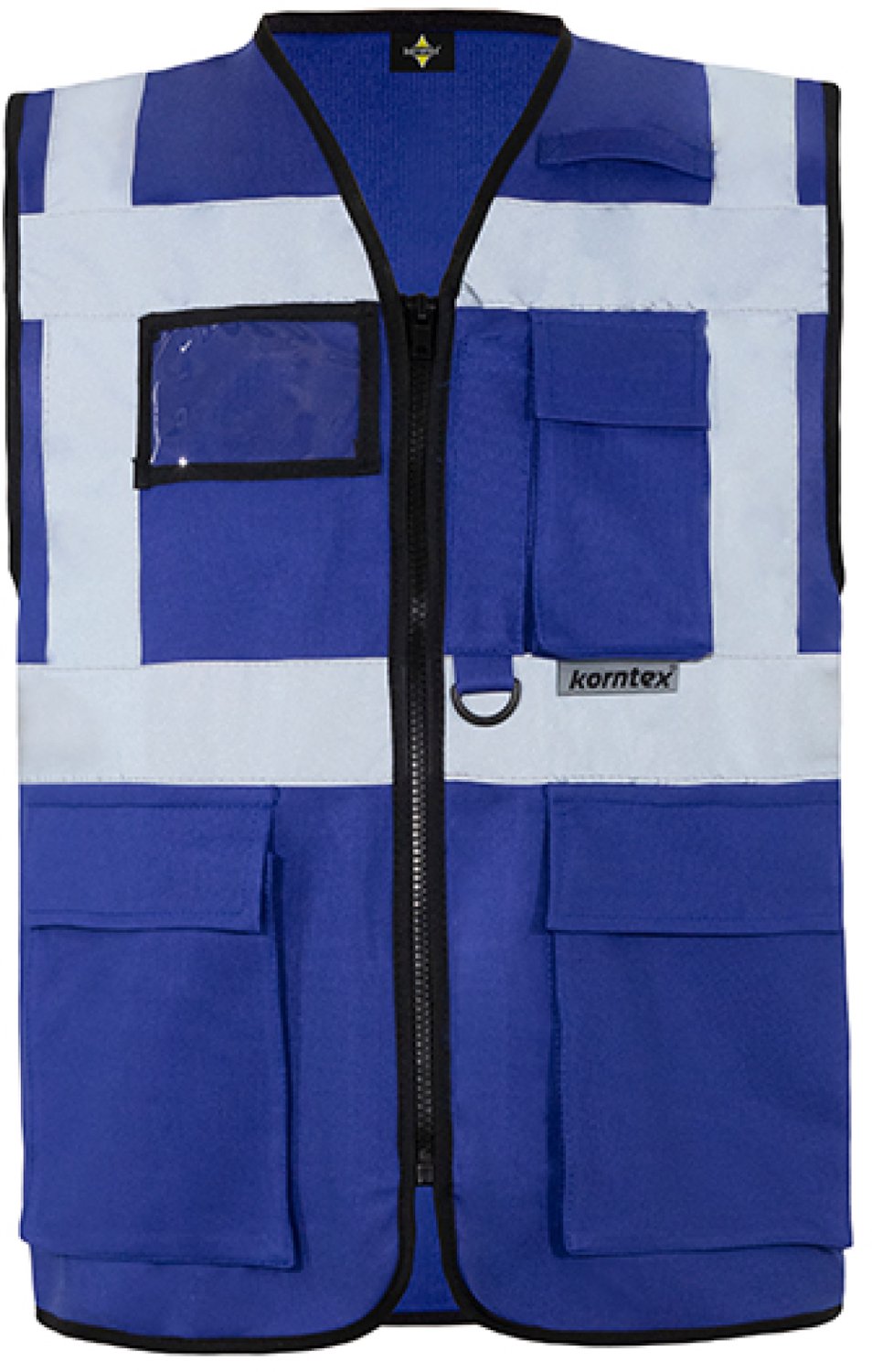 Korntex Executive Multifunctional Safety Vest Berlin KX802 - Royal Blue - XXL