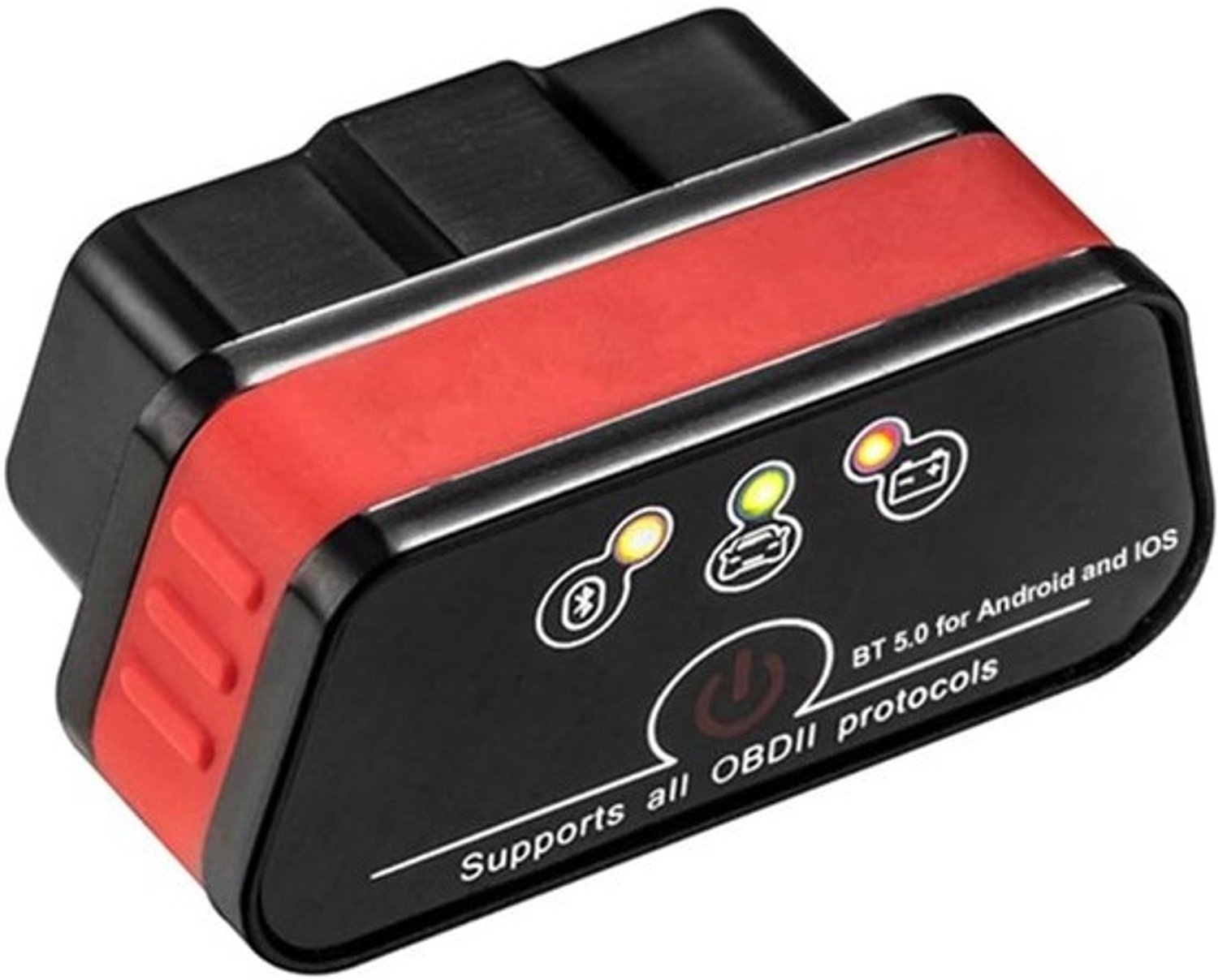 Mini OBD2 ELM327 Bluetooth Scanner V1.5 voor draadloze autodiagnose met Android & iOS