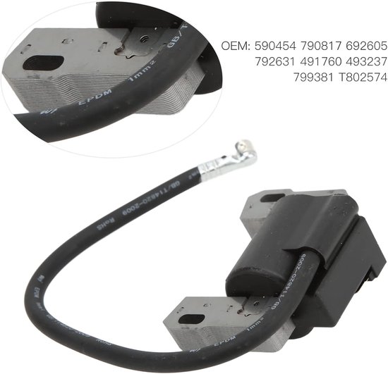 Motorontstekingsspoel, Metalen Module 590454 692605 790817, Betrouwbare Prestaties voor Grasmaaier Ontstekingssystemen en Vervangingen — afbeelding 3