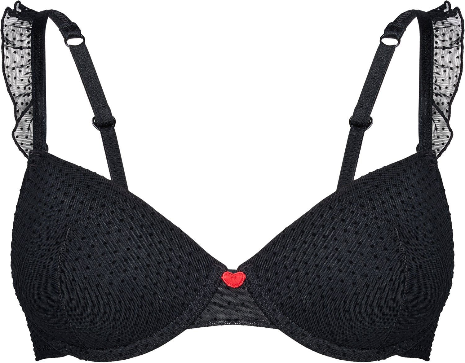 ESOTIQ Bloovii Affection - Push-upbeha - Zwart Zwart;Rood