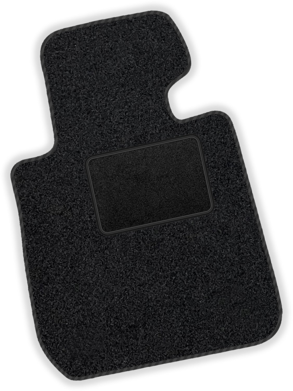 Moltico G-7 Serie - Velours Auto Vloermat - Zwart - 3D Scans Voor Perfecte Pasvorm - Antislip Onderkant