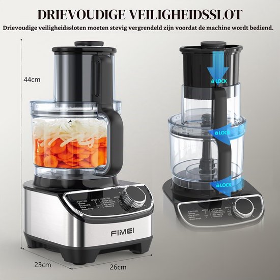 keukenmachine hakmolen — afbeelding 2