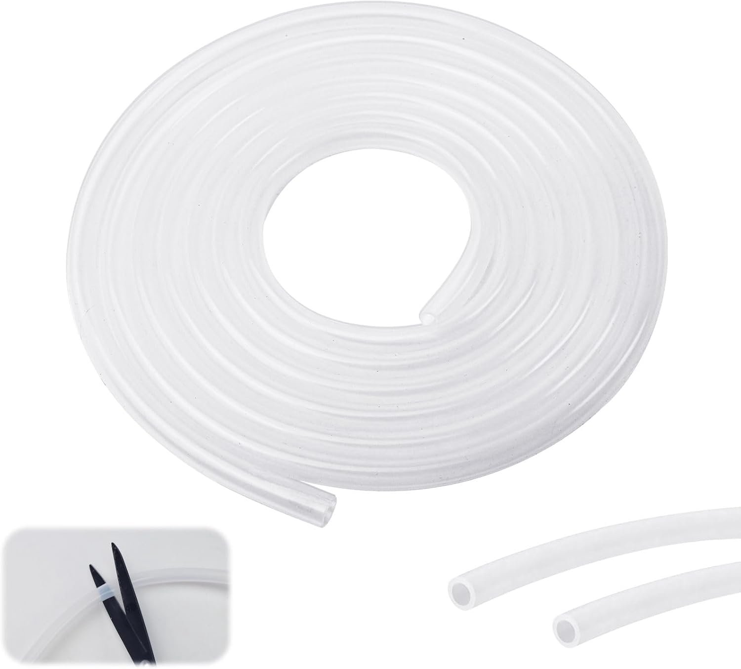 Silicone hose, 6 m length, flexible silicone hose, food safe - ShopVlot