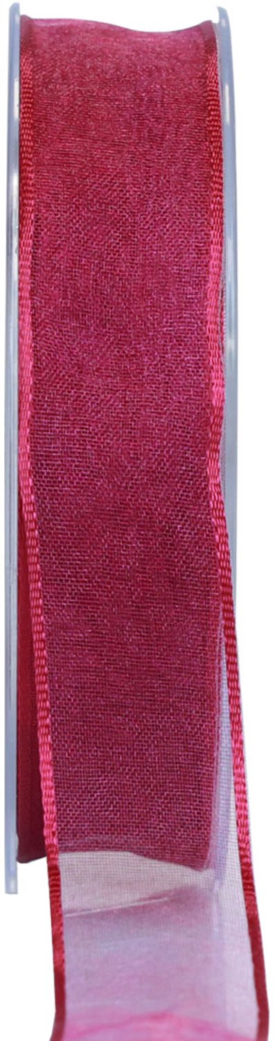 Chiffonlint organzalint sierlint organza paars 15mm 20m