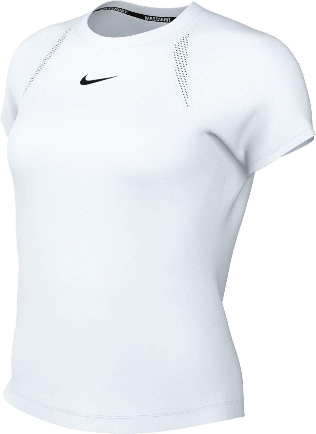 Nike Court Advantage Dri-FIT Top Korte mouw Wit