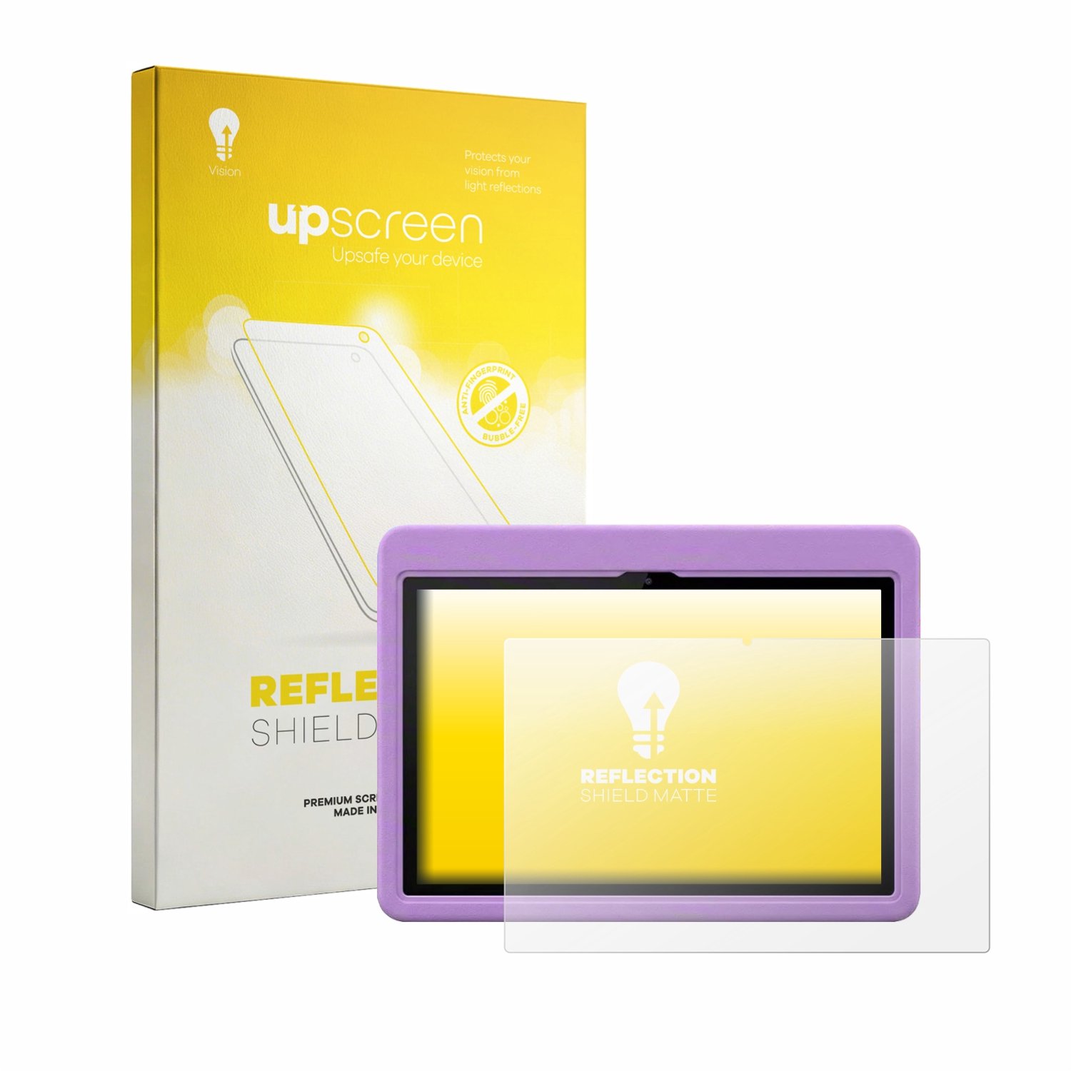 upscreen - Screenprotector voor TT.KIDS K106 10" - Folie Beschermfolie anti glare matte