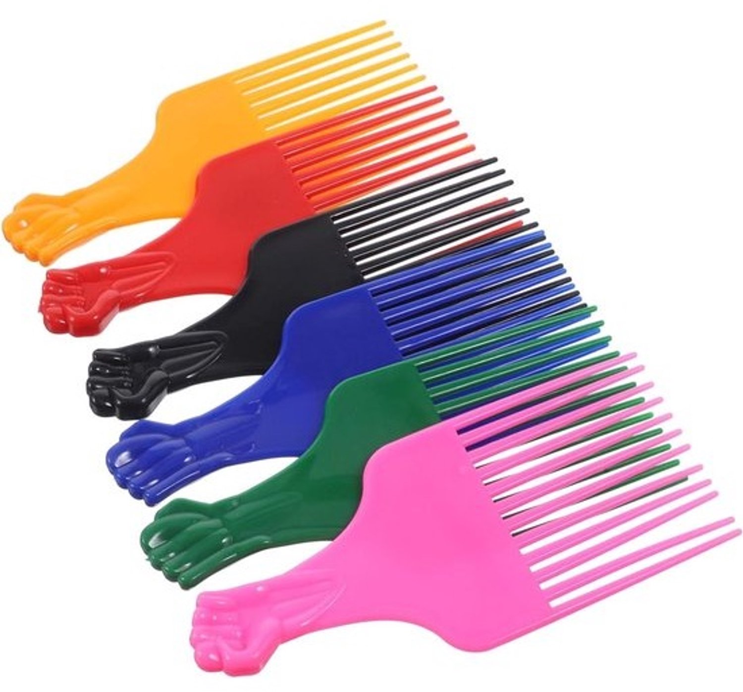 Haarkamset - Styling- en kapperskammen - Haar stylen - Antistatisch PP-materiaal - 162 x 7 x 1 cm