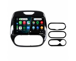 Navibop Autoradio geschikt voor Renault Captur 2013 t/m 2019 - Draadloos Apple CarPlay & Android Auto - 9 inch touchscreen - Android 15 - 4GB/64GB - Navigatie - Bluetooth - DAB+ ready - 2 din - 2013 2014 2015 2016 2017 2018 2019