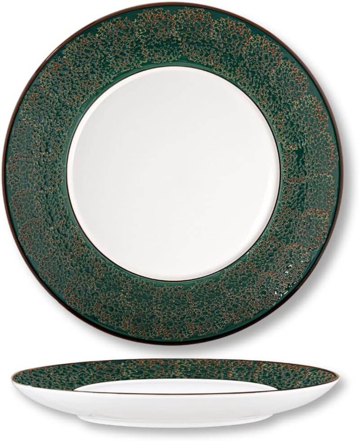 Wilmax England Bord 25 cm Groen Porselein WL-667514/A