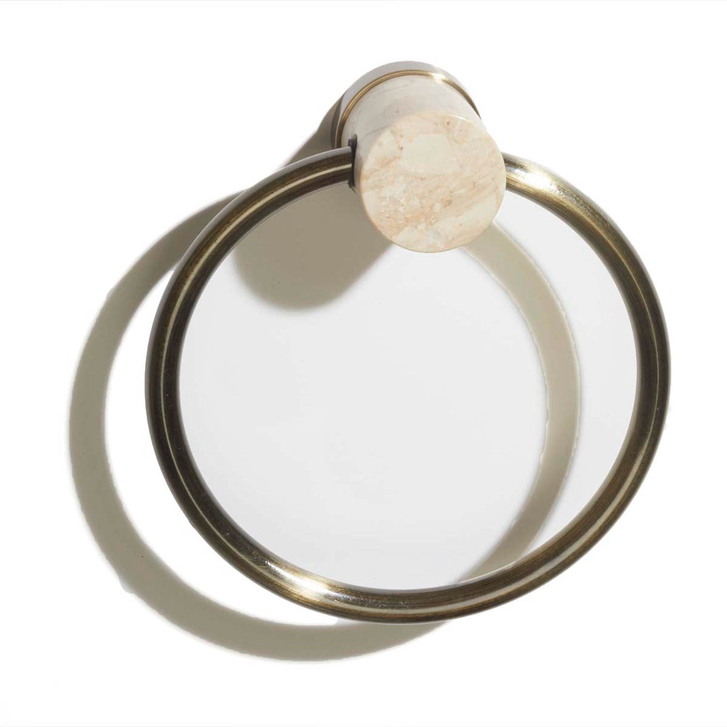 Blake Handdoekring Desert | Beige | Natuursteen / Metaal