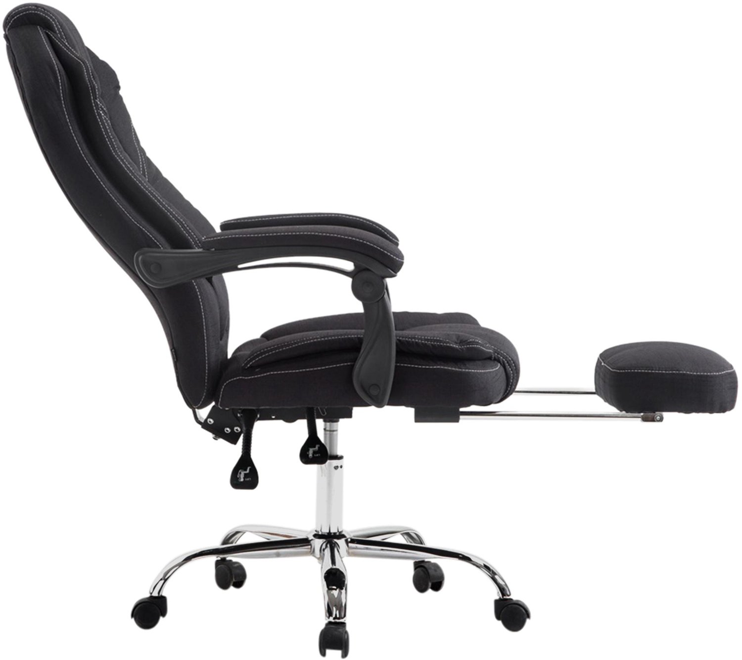Luxe Comfort Bureaustoel - Verstelbaar - Zwart