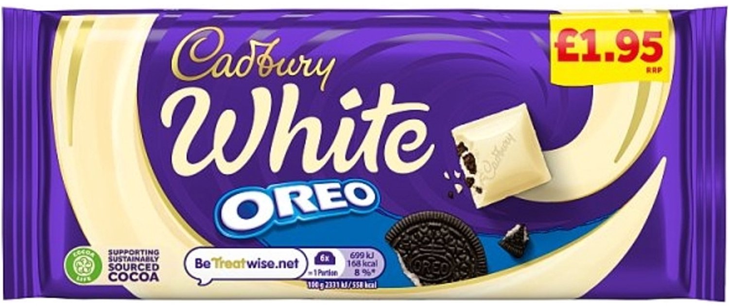 Cadbury Oreo White - Chocolade - 17 x 120 g