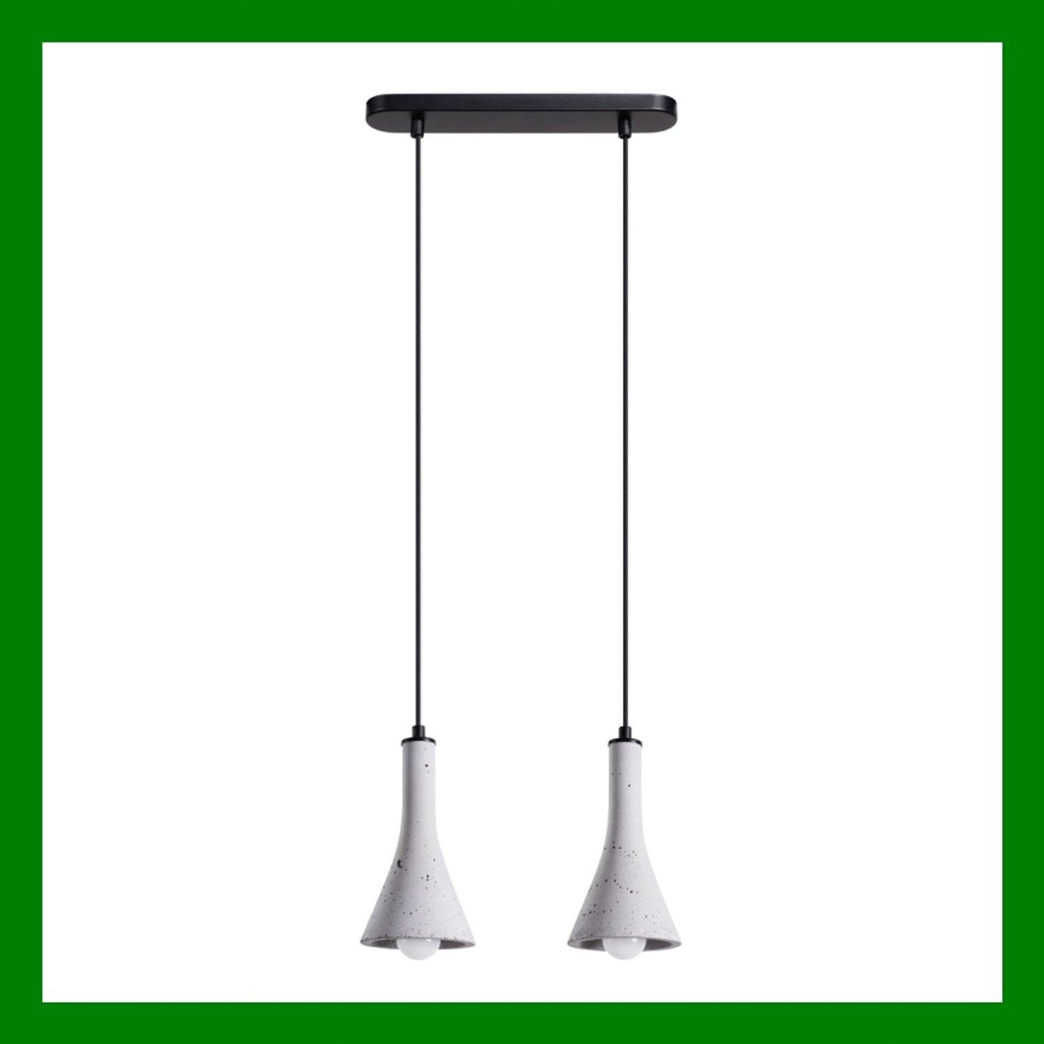 Lumilo Mirage Hanglamp 2 Lichtpunten E14 Grijs Metaal 113cm