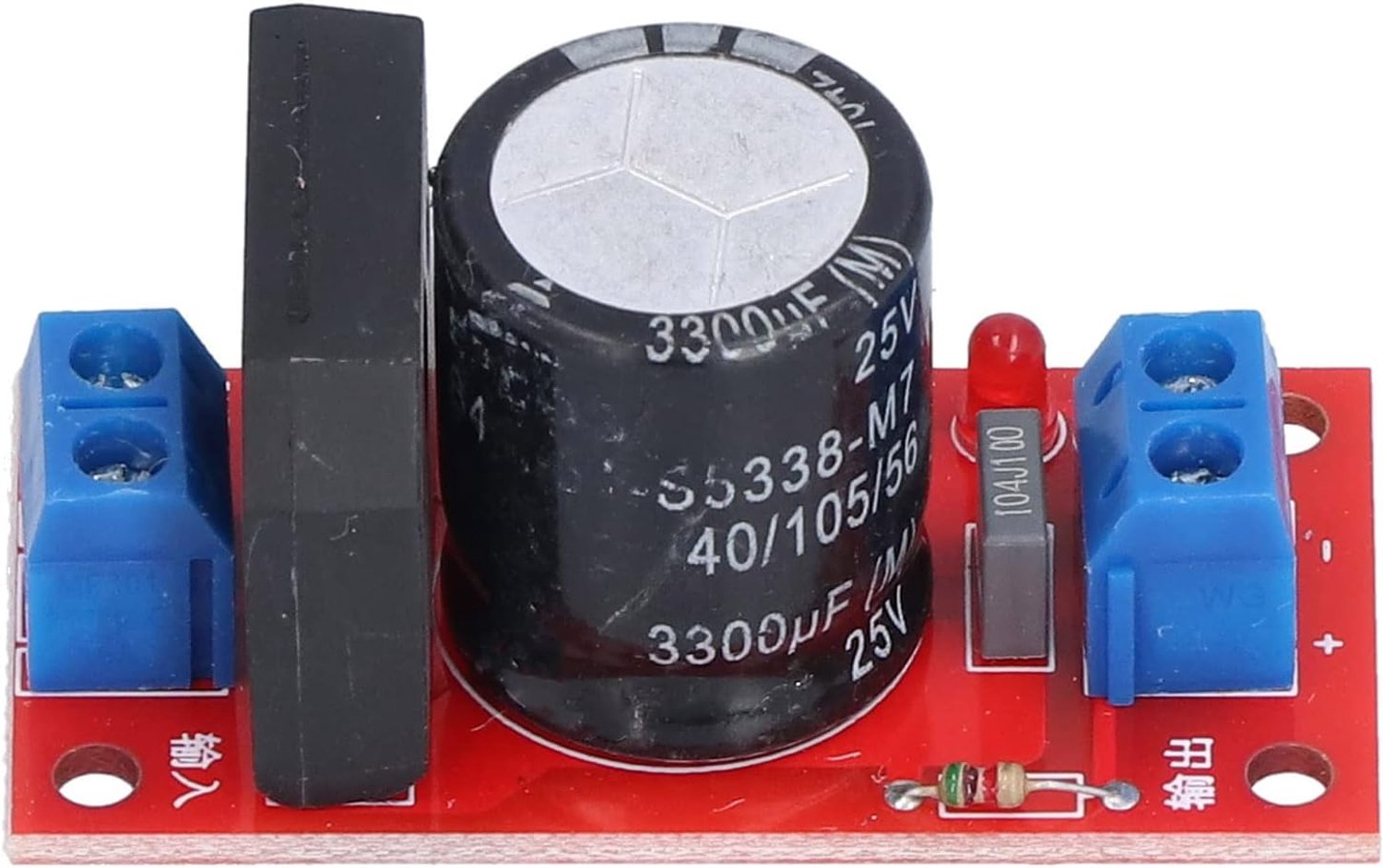 Filter Power Board 8A AC naar DC elektrisch accessoire met rode LED-indicator