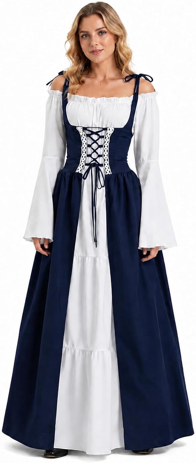 Victoriaans, middeleeuwse maxi-jurk