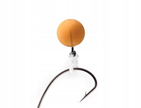 Merkloos Bait Spike met Siliconen Lus - 15mm L (10 stuks) — afbeelding 4
