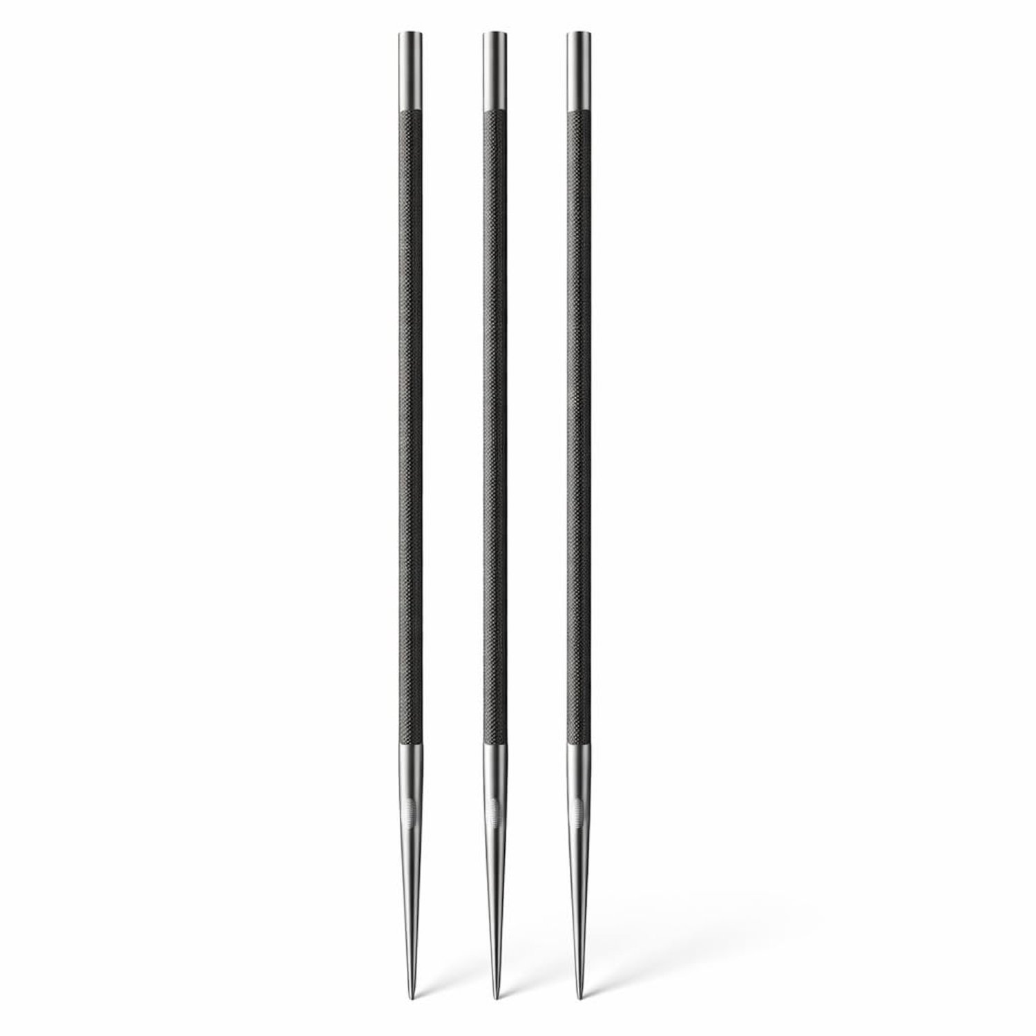 Kettingzaagvijl 5,2mm - 3pcs Set - Hoogwaardige Harde Vijl - Houtbewerking Accessoires - Eenvoudig in Gebruik - Duurzaam - Kettingzaag