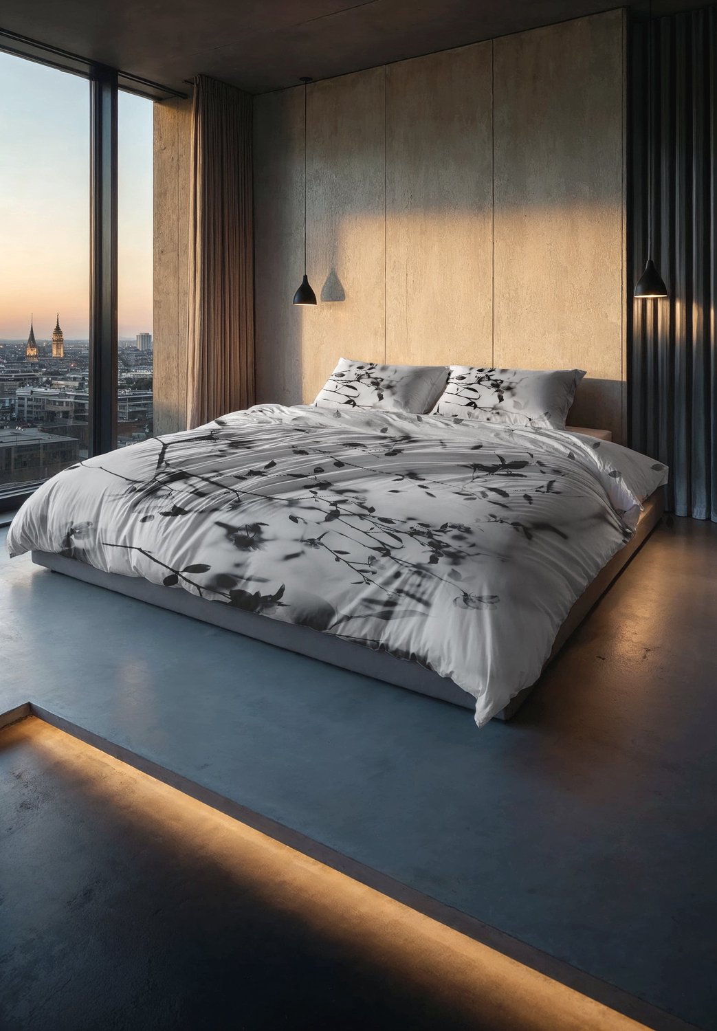 Heckettlane Dekbedovertrek Berta - Dove Grey - Dekbedovertrek van 100% Katoen-Satijn - Dekbedovertrek 200x200-220 cm - Tweepersoons - Berlijn Berta Dove Grey