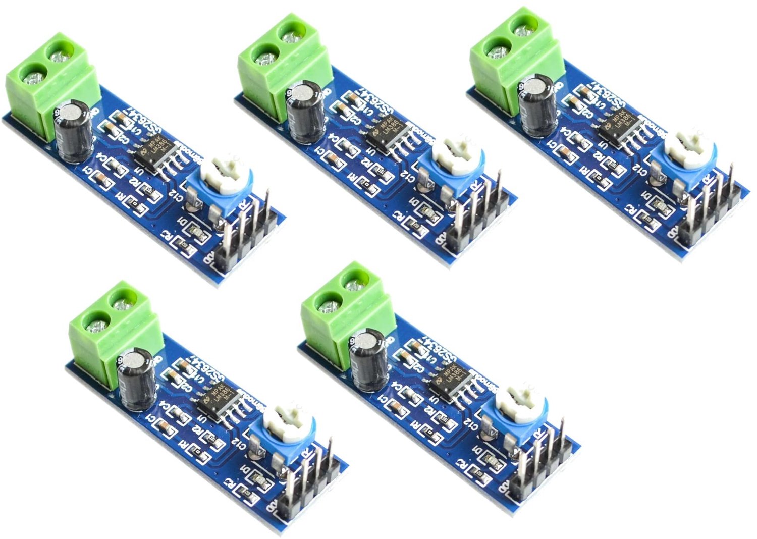 5 Stuks LM386 Audio Versterker Module