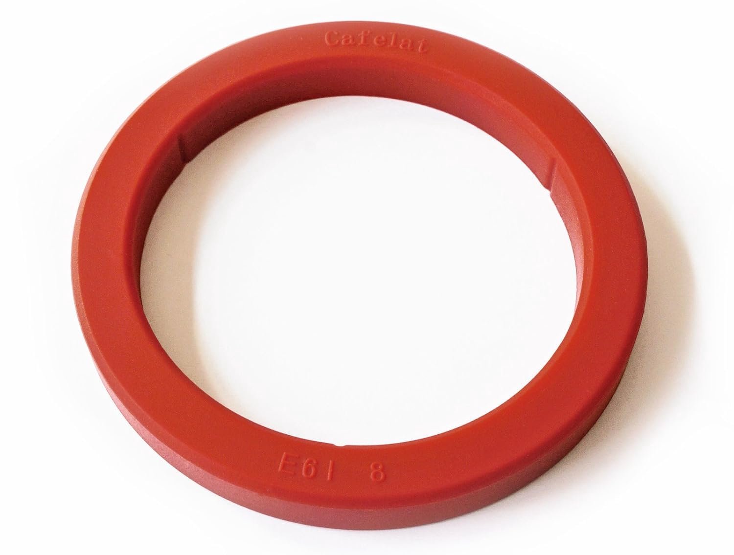 Gasket voor E61 Espresso machines - 8mm silicone - Rood