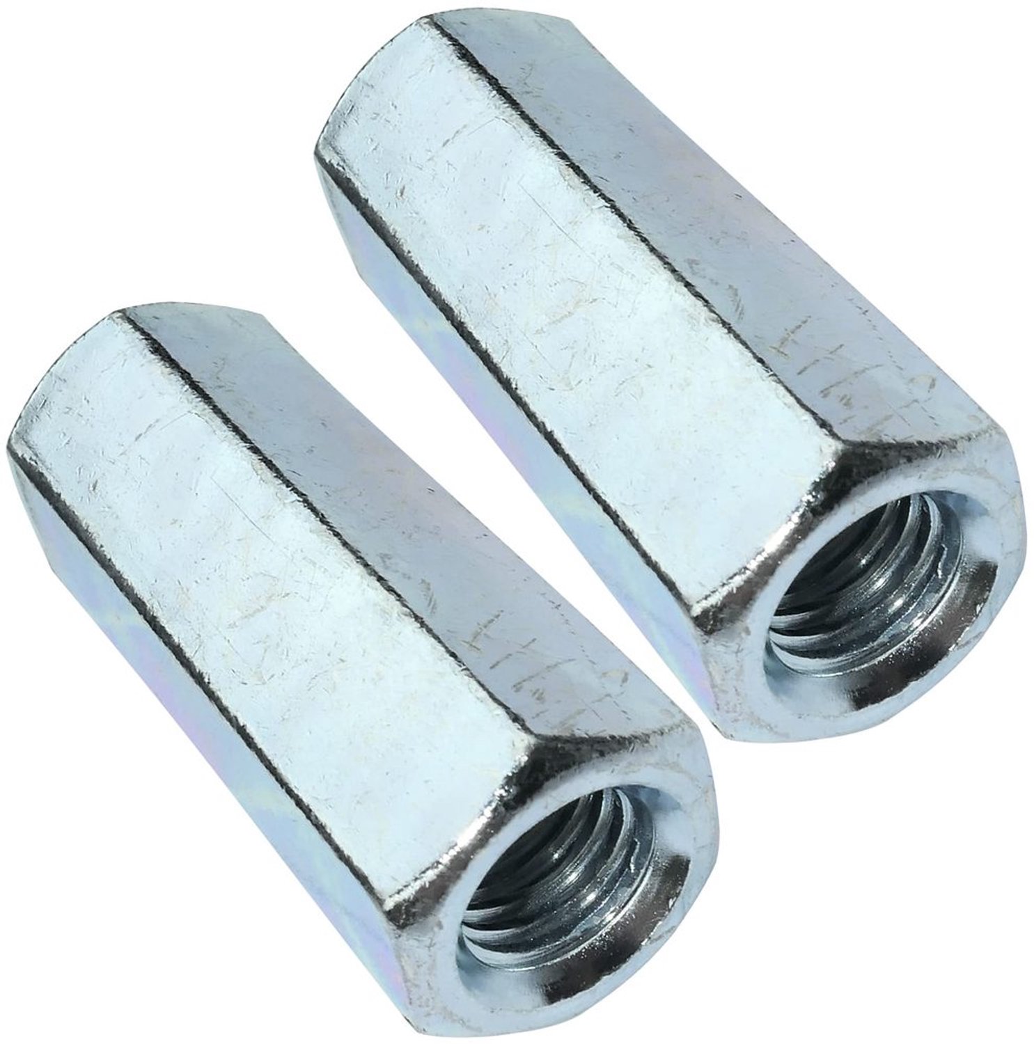 Set van 2 Verbindingmoeren M12 van Koolstofstaal
