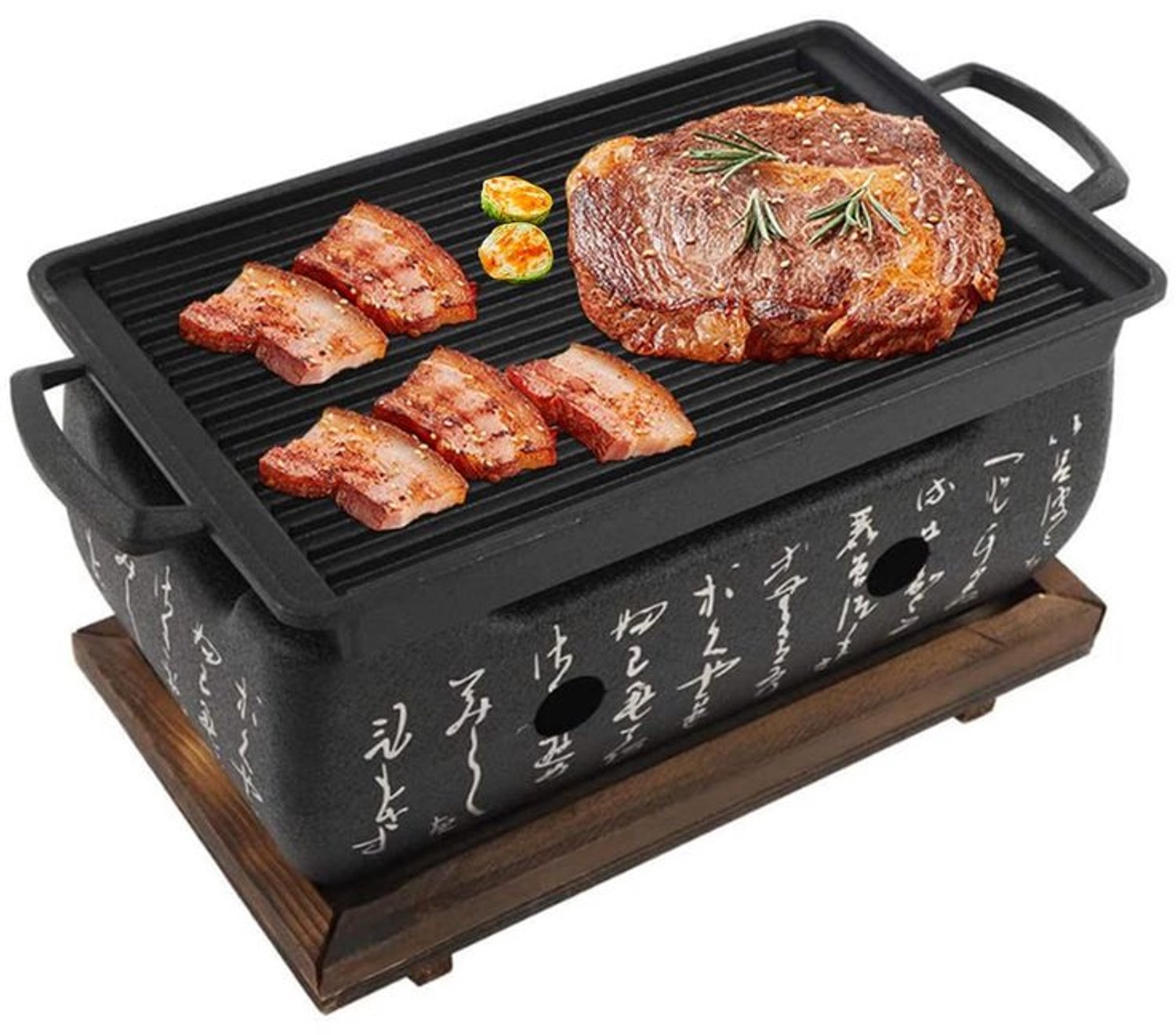 Barbecue Japanse Stijl - Houtskool Grill - Keramische Grill - Mini BBQ - Gezinsvriendelijk - Hoogwaardige Materialen