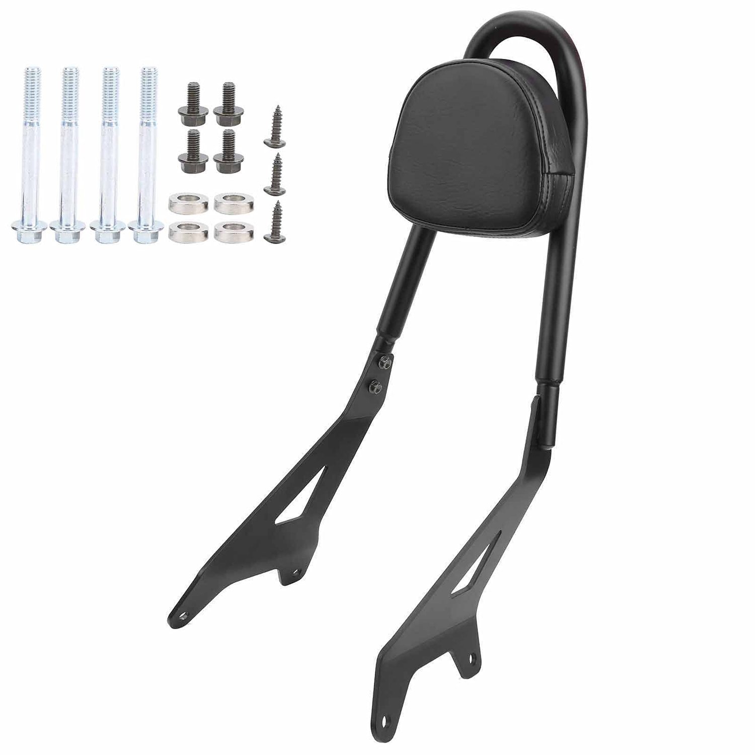 Rugleuning Sissy Bar - Comfortabel Kussen - Rugleuning Bagagedrager - Rugleuning Fiets - Motorfiets Accessoire - Geschikt voor XV XVS 950 RSpec