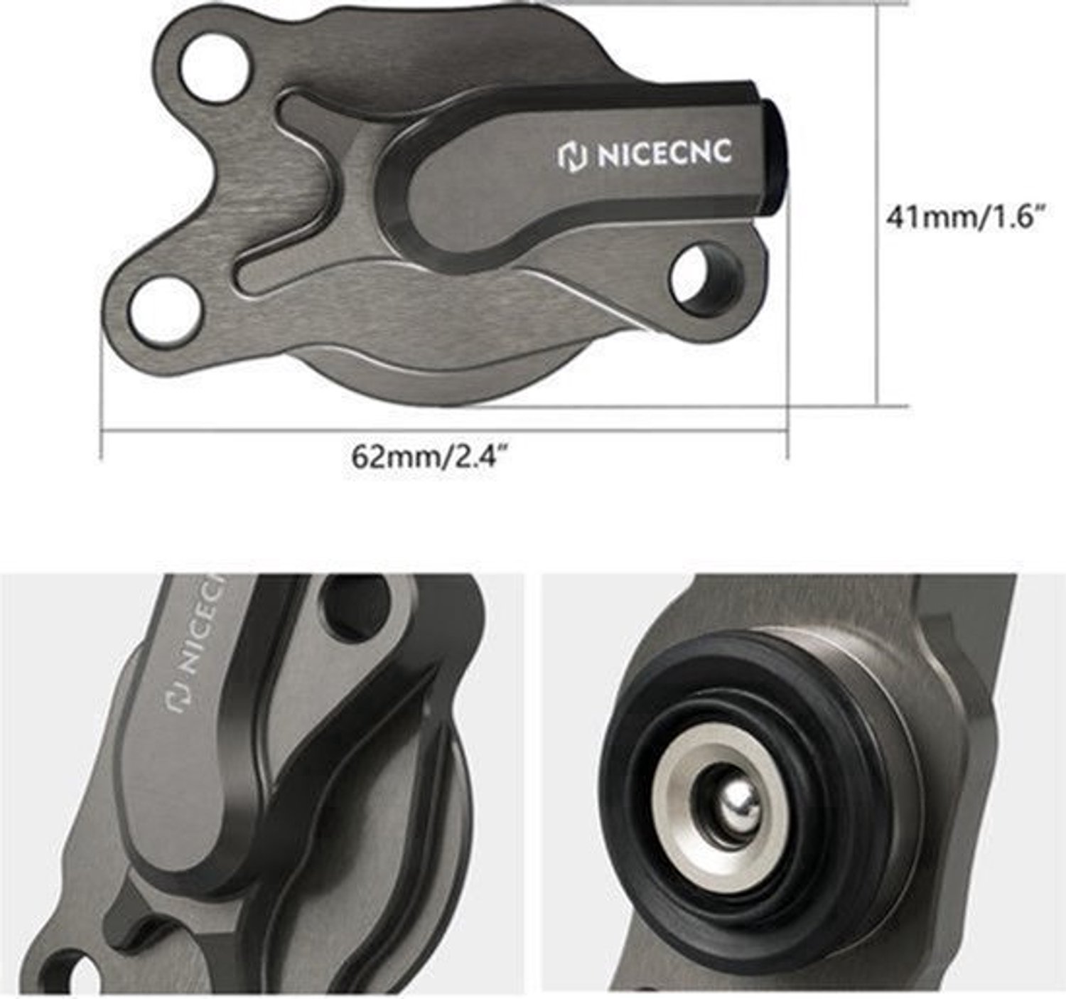 Koppelingscilinder Motor - Zwart - 6061-T6 Aluminium - Voor KTM GasGas Husqvarna - Lichtgewicht - Duurzaam
