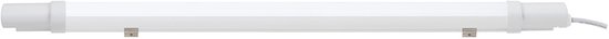BES LED LED TL Armatuur - LED Balk - Niha - 36W - Waterdicht IP65 - Helder/Koud Wit 6400K - Kunststof - 120cm