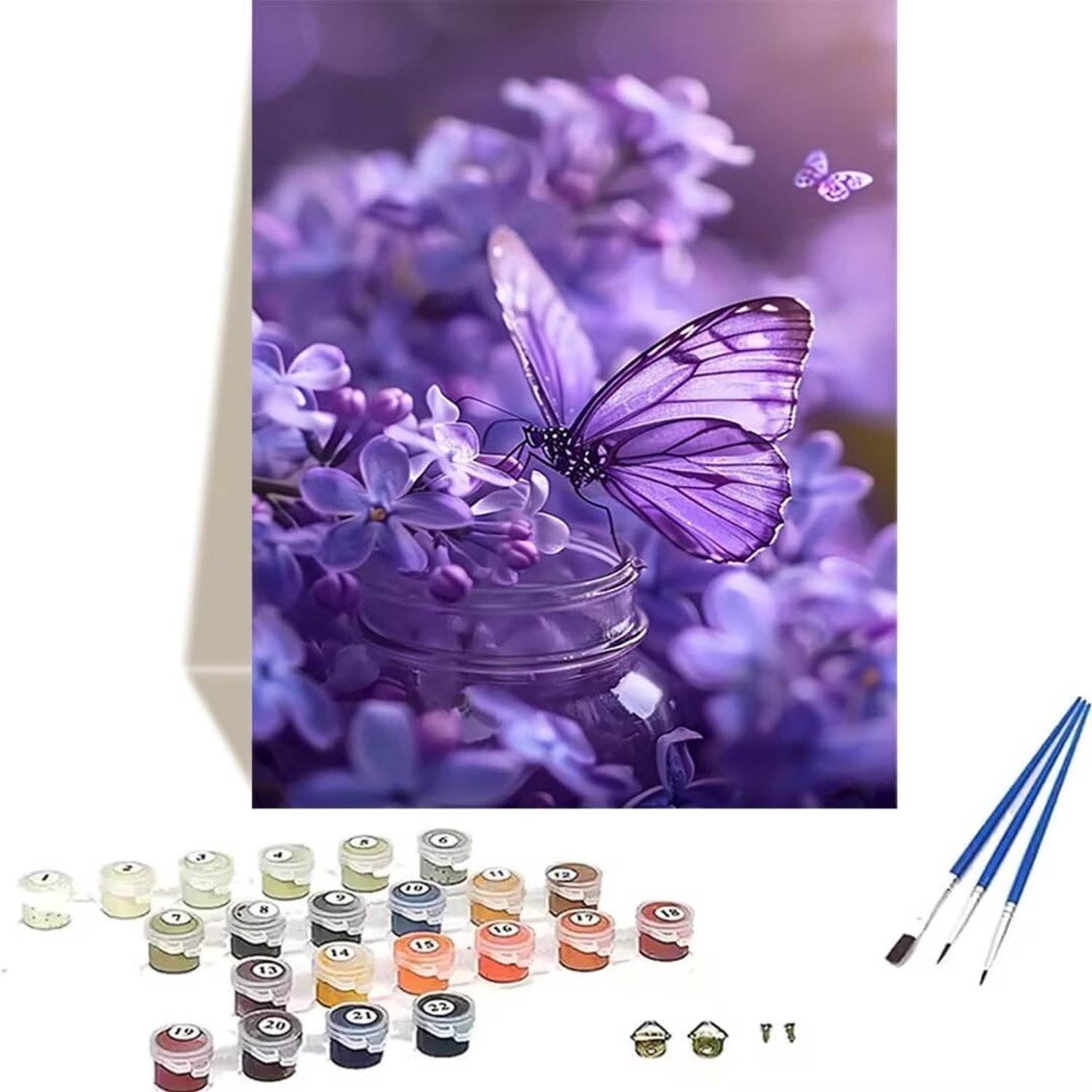 verf op nummer kits 30,5 x - beginner-vriendelijk - acryl pigment - eenvoudig schilderen voor volwassenen - ServiceTopper