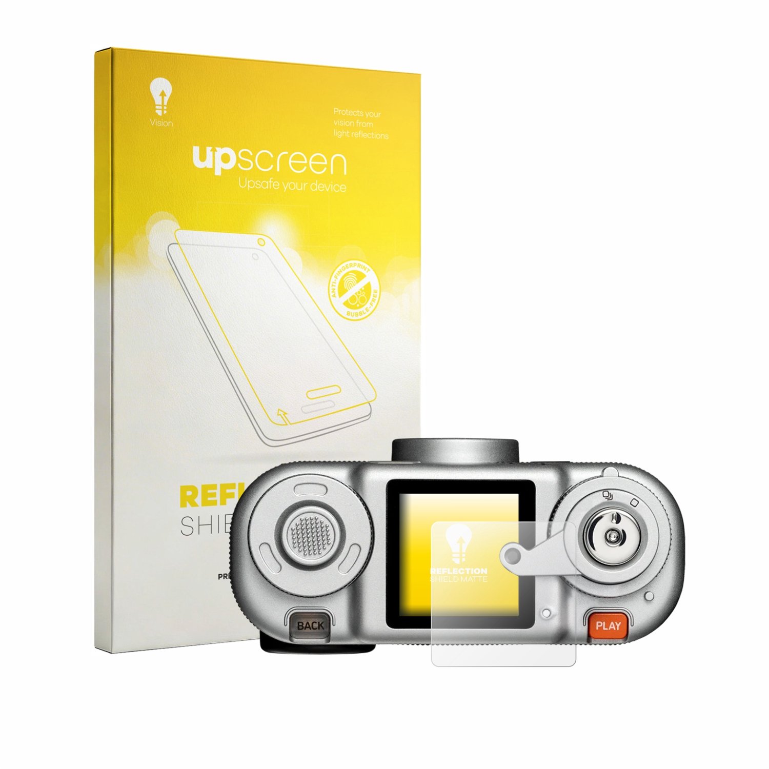 upscreen - Screenprotector voor Fujifilm instax Pal 2 - Folie Beschermfolie anti glare matte