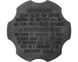 Tankdeksel remreservoir - vervangend voor Hyundai Kia 585312B500 5853107000 - voorkomt lekken - ServiceTopper